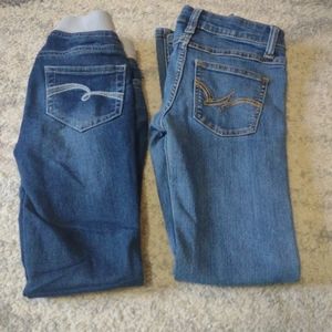 2 Pair Girls Jeans